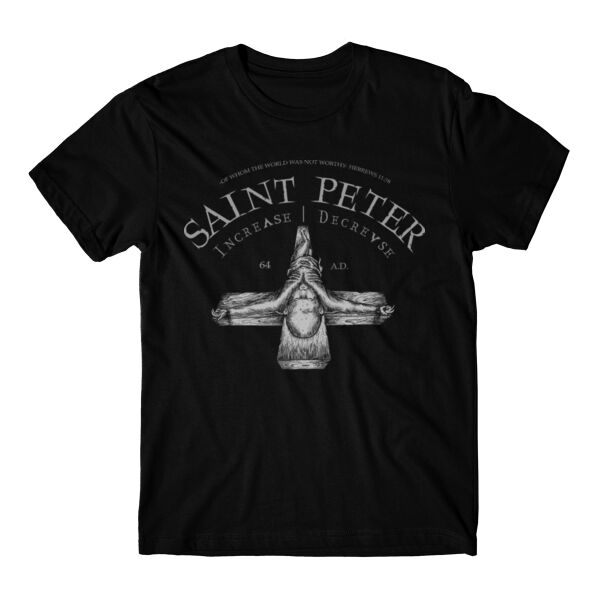 SAINT PETER - PREMIUM T-SHIRT - BLACK - N9WMBR Thumbnail