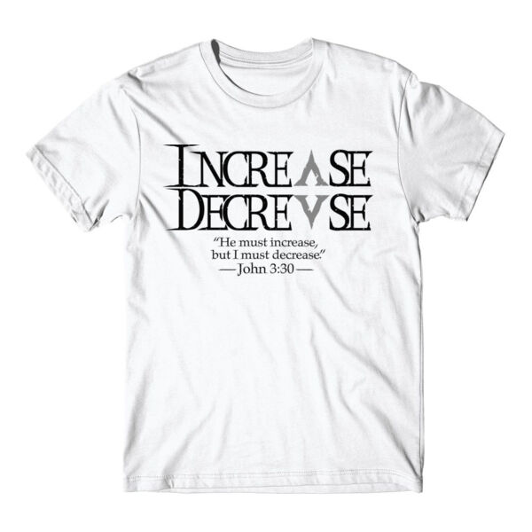 INCREASE DECREASE - PREMIUM T-SHIRT - WHITE - PUVAQ5 Thumbnail