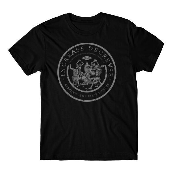 STEPHEN THE FIRST MARTYR - PREMIUM T-SHIRT - BLACK - 3WP6QY  Thumbnail