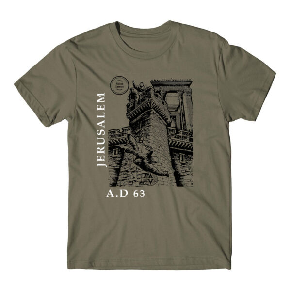 JAMES - PREMIUM T-SHIRT - MILITARY GREEN - Z9NGKP Thumbnail