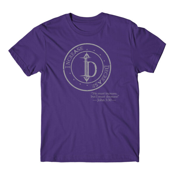 VINTAGE CIRCLE - PREMIUM T-SHIRT - PURPLE - MAT5C1 Thumbnail