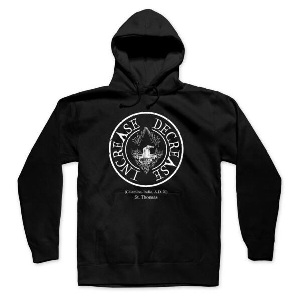 THOMAS - PREMIUM PULLOVER HOODIE - BLACK - VDUBCZ Thumbnail