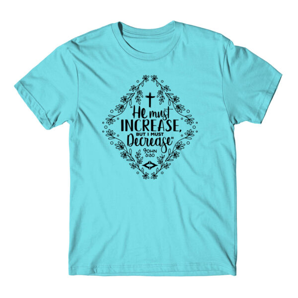 INCREASE DECREASE - PREMIUM T-SHIRT - TAHITI BLUE - Y9H4XS Thumbnail