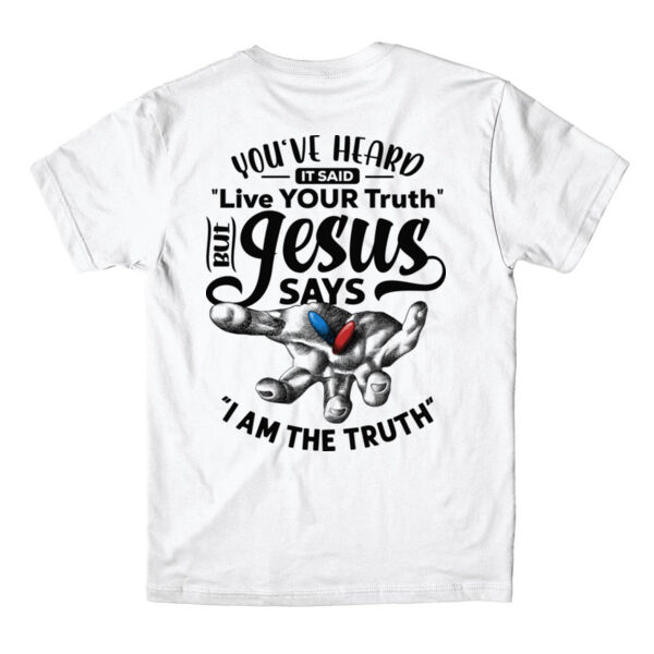 I AM THE TRUTH - PREMIUM T-SHIRT - WHITE - $LSP356$ Thumbnail