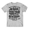 BLANK - LIGHT HEATHER GRAY - PRINTED FRONT ONLY Thumbnail