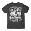 BLANK - CHARCOAL HEATHER GRAY - PRINTED FRONT ONLY Thumbnail