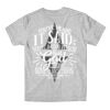 BLANK - LIGHT HEATHER GRAY - PRINTED FRONT AND BACK Thumbnail
